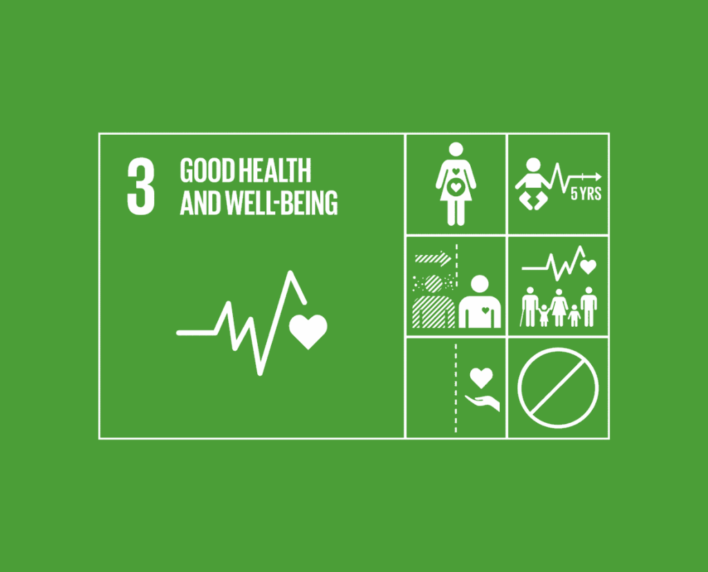 Picture of: SUSTAINABLE DEVELOPMENT GOAL : Ensure healthy lives and promote